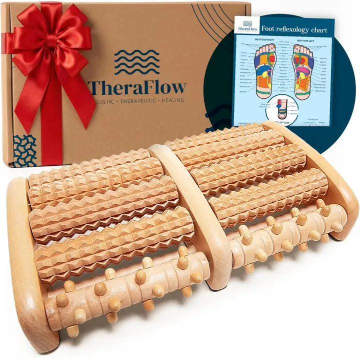 Wooden Foot Massager