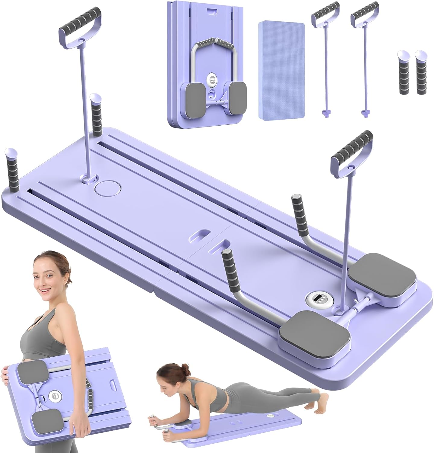 Foldable Pilates Reformer Board (Home Multiple Training Board)/Core, Strength & Flexibility Training