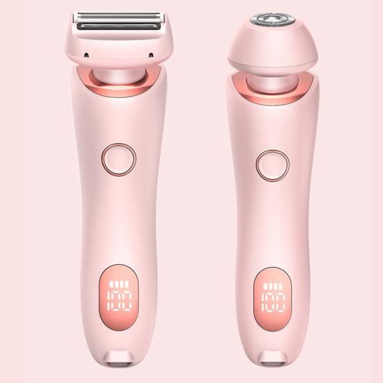 Women’s 2-in-1 Electric Shaver – Dual Head Full Body Hair Remover (Eyebrows, Face, Legs & Underarms)